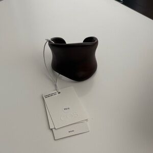 COS Curved Wooden Cuff